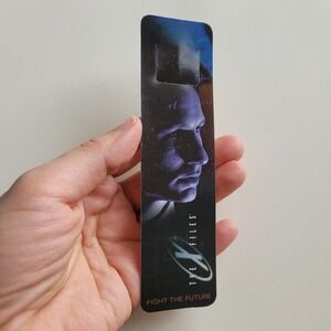 Vintage 90s Fox Mulder X-Files Tab Bookmark Y2K/1998 Fight Future, XKT-98039GABF
